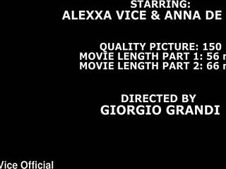 anna de ville drinks pee in double anal orgy