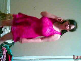 slut flaunts her huge tits and nipples