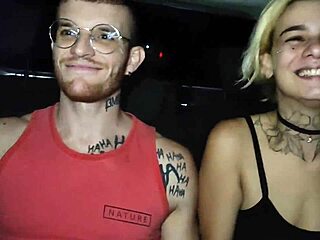 Paid uber ride with sloppy deepthroat cock spitting!