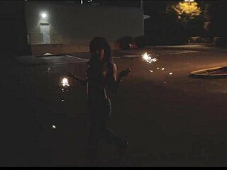 honey gold and dakota marr flash topless outdoors