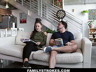 Peter Green Feeds Sloan Harper Monster Cock Deepthroat In Intense Session