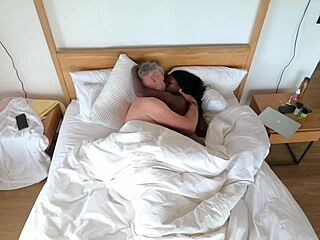 morning glow lights up her exotic curves craving that sensual interracial pounding