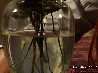 Horny Mistress Strap-On Pounds Naughty Slave Hard