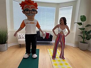 Petite Scarlett Page Yoga Goddess Hardcore Doggystyle Spanking Ride!