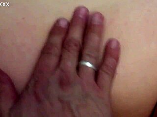 My Wife Moans as I Finger Her Tight Asshole Close-Up