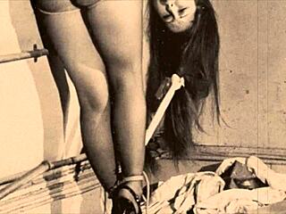 Vintage Dark London Bound in Swinging Sixties Interracial Gangbang Orgy