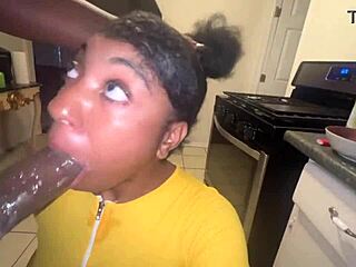 bro my ebony thot stepsis slurps dick so sloppy during family drama blowbang group fuck