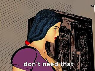 widow suddenly feels her intimate wetness building