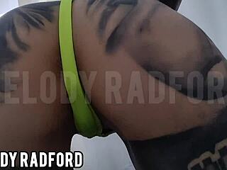 slutty melody radford twerks and teases wildly!