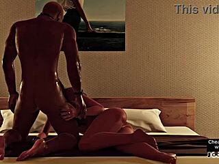 wife sneaks passionate moments with friend's husband in secret