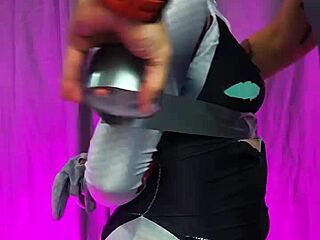 gwen stacy cosplay slut swallows huge facial cumshot