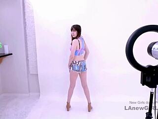 Girl Next Door Model Fucked Hard at Casting Audition