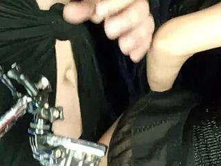 Sexy babe gets fucked hard by crossdresser stud