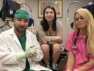 tampa university nurse mina moon spreads tits in wild entrance physical!