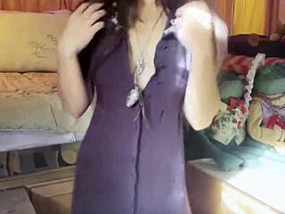 What secrets hide in her exotic striptease and teasing play?