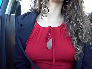 uber joi swallow my cum jerk off in taxi mouth