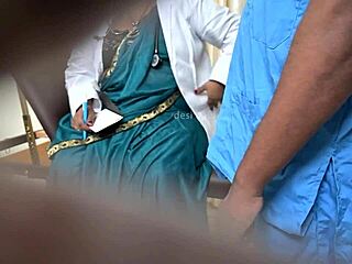 doctor watches as i fuck his naughty nurse patient