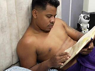 Surprise stepsister's husband with erotic dance and wet pussy ride part 1