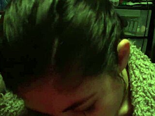 Teen Natalie Cheating Blowjob On Big Tits