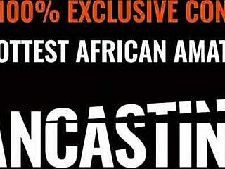 huge natural tits ebony slammed by massive white cock