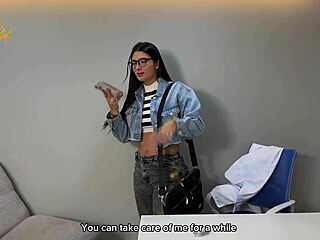 Milf psychologist milks cheating patient while girlfriend waits salome gil rough sex