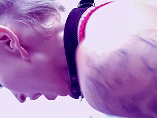 Bia roman bound skinny latina cums hard in lesbian bdsm