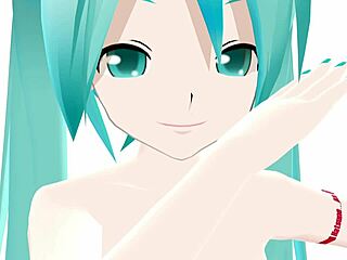 Miku moans through intense ASMR masturbation orgasm buildup