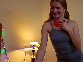 Petite Cutie Deepthroats Massive Cock Craving Cumshot