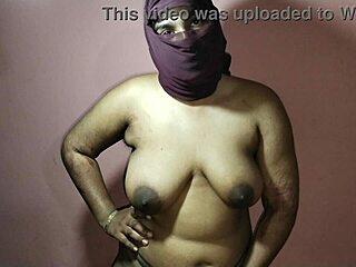 i love my stepmom's big natural tits during her massage