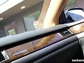 i wrecked her sloppy ass bareback for quick public cumshot cash