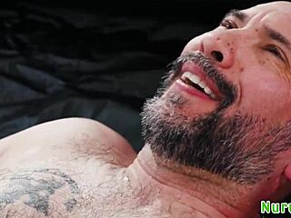 Slutty blonde masseuse craves rough nuru pounding