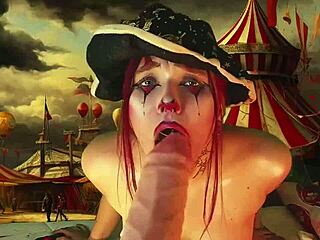 harley queen stretches ass cheeks giant dildo toy