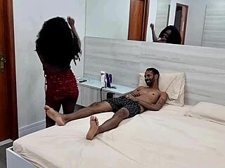 Alicia Ribeiro's First Anal Double Pussy Penetration Backstage Creampie