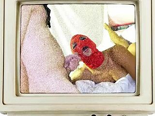 minnie rose's pretty face cumblasted post sloppy blowjob pov