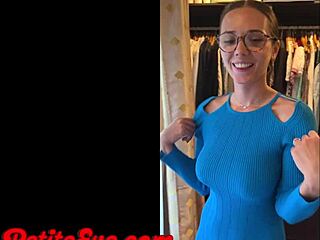 innocent latina shows off pretty feet shaved pussy