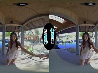 wetvr asian vina sky's reality massage turns hardcore fuck