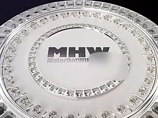 Curvy brunette Diamond Asteria moans as Rome Major licks her wet pussy