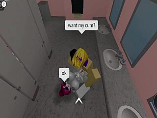 brazilian babe gets fucked hard by gringo during roblox play