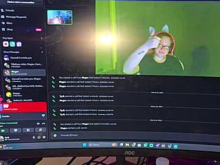 Picture this redhead gamer slut spreading for BBC creampie between her intense game sessions!