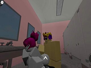 brazilian babe gets fucked hard by gringo during roblox play